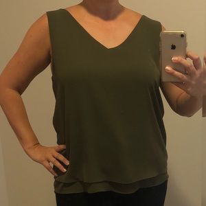 Olive Blouse - Worn once